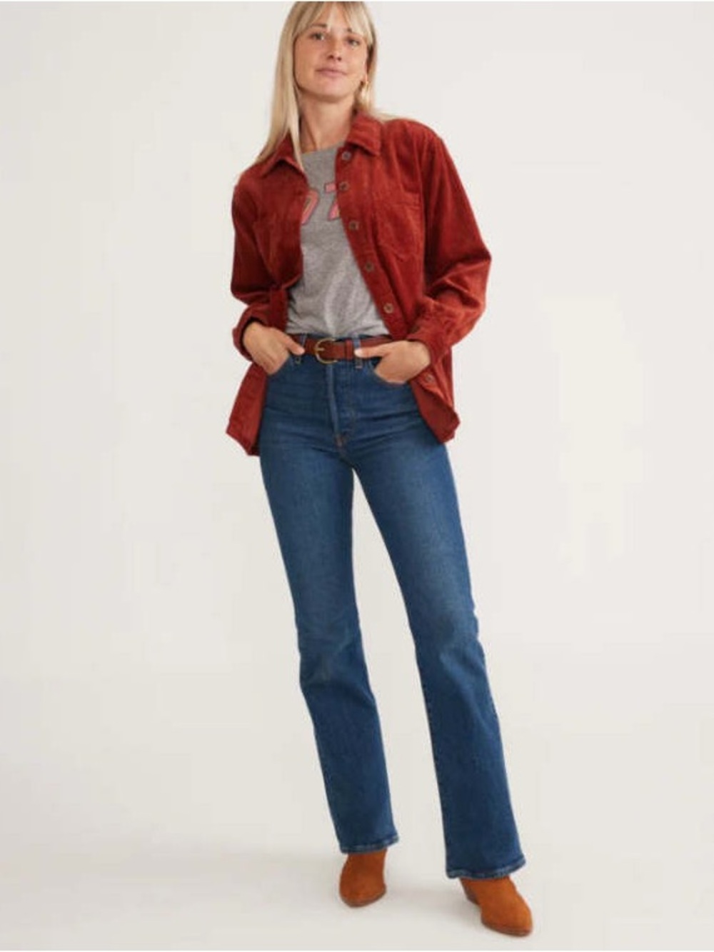 Marine Layer Jemma Corduroy Jemma Shirt